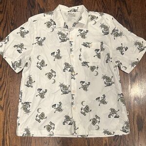 The North Face White Graphic Men's Shirt